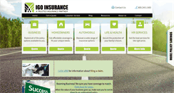 Desktop Screenshot of igoinsurance.com